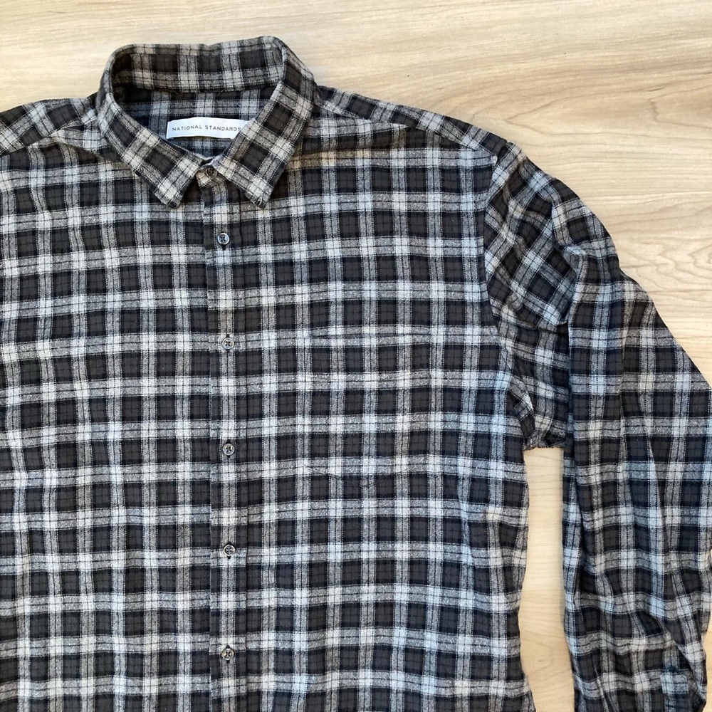 Men's Plaid Casual Button Down Shirt